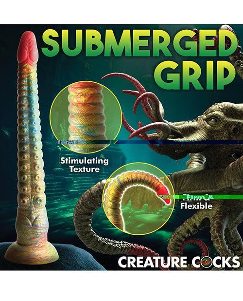 image of product,Creature Cocks Tentacle Dick Silicone Dildo - Multi Color - SEXYEONE