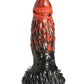 Creature Cocks Vulcan Silicone Dildo - Black/Red - SEXYEONE