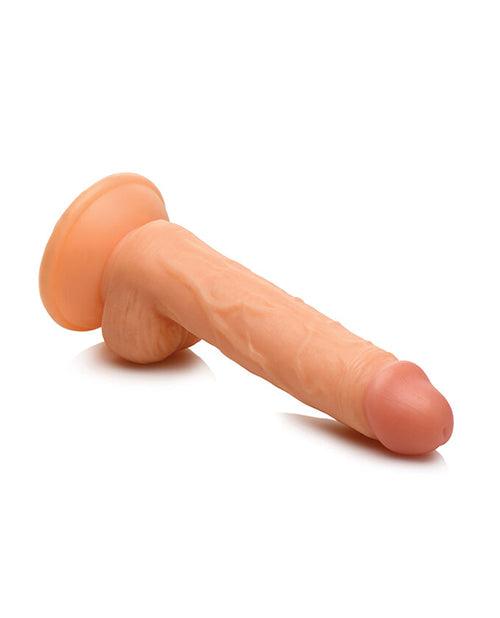 image of product,Curve Toys Fantasy Jock Swimming Simon 7" Dildo W/balls - Light - SEXYEONE