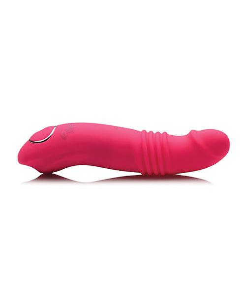 product image,Curve Toys Gossip Blasters 7x Thrusting Silicone Vibrator - Magenta - SEXYEONE