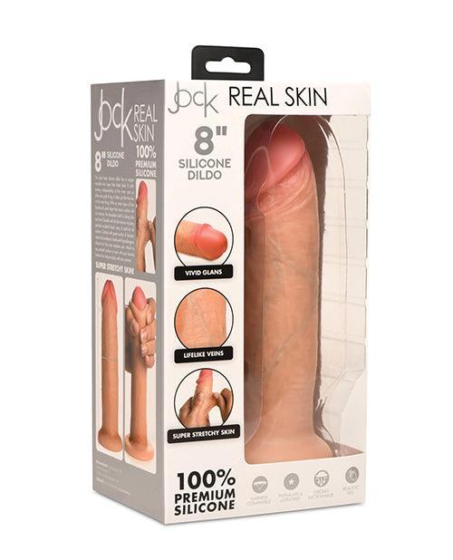 product image, Curve Toys Jock Real Skin Silicone 8" Dildo - SEXYEONE