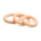 Curve Toys Jock Silicone Cock Ring Set of 3 - Light - SEXYEONE