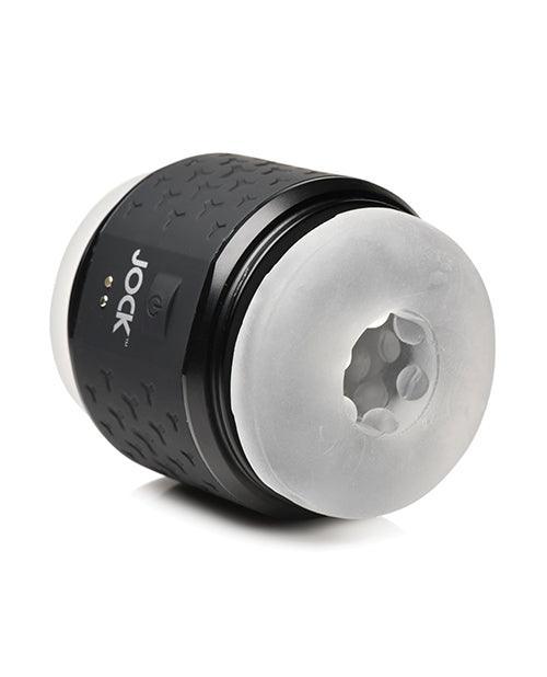 Curve Toys Jock Vibrating Double Stroker - Black - SEXYEONE