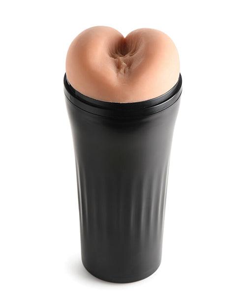 product image,Curve Toys Mistress Vibrating Ass Masturbator - Tan - SEXYEONE