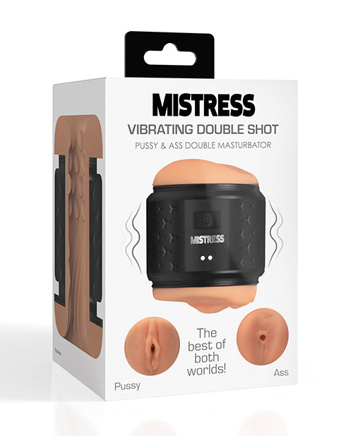 product image, Curve Toys Mistress Vibrating Double Shot Pussy & Ass - SEXYEONE