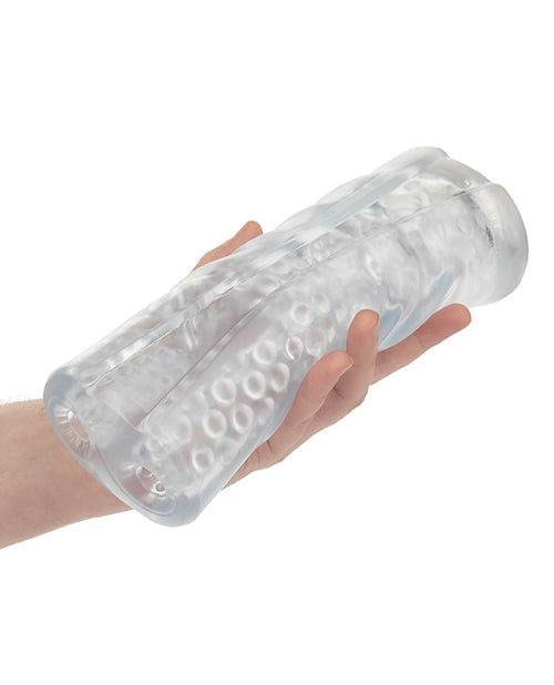 image of product,Cyclone Dual Chamber Stroker XL - Clear - SEXYEONE