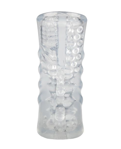 image of product,Cyclone Dual Chamber Stroker XL - Clear - SEXYEONE