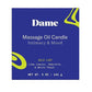 Dame Massage Oil Candle - SEXYEONE