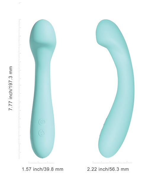 image of product,Delyte G-Spot Vibrator - Mint Green - SEXYEONE