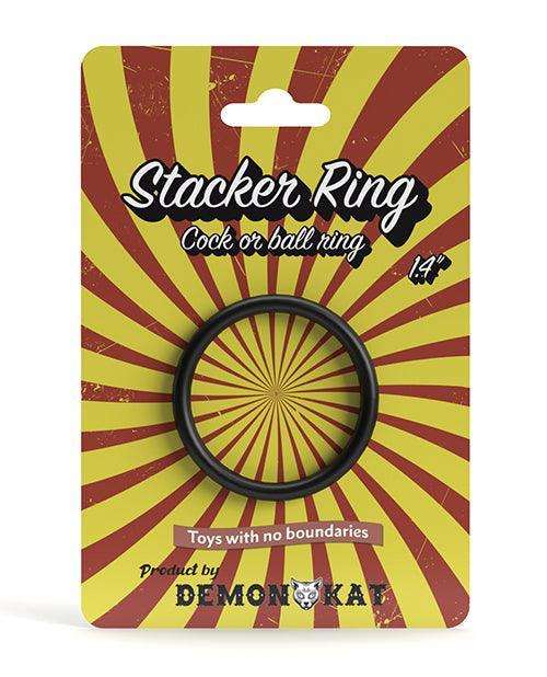 product image, Demon Kat Stacker Ring - Black - SEXYEONE