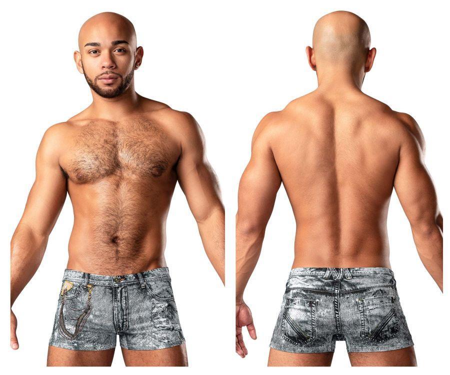 product image, Dirty Denim Mini Short - SEXYEONE