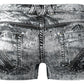 Dirty Denim Mini Short - SEXYEONE