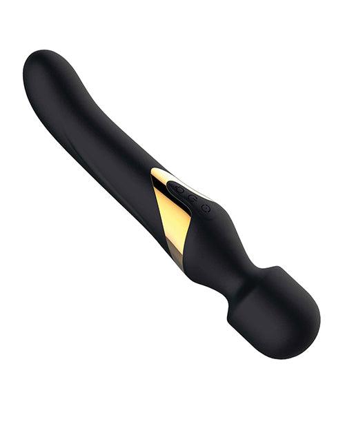 Dorcel Dual Orgasms Wand - Black/Gold - SEXYEONE