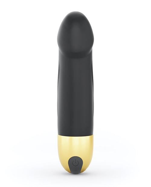 image of product,Dorcel Real Vibration S 6" Rechargeable Vibrator 2.0 - Gold - SEXYEONE