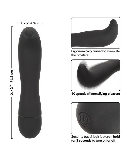 Dr. Joel Kaplan Rechargeable Prostate Probe - Black - SEXYEONE