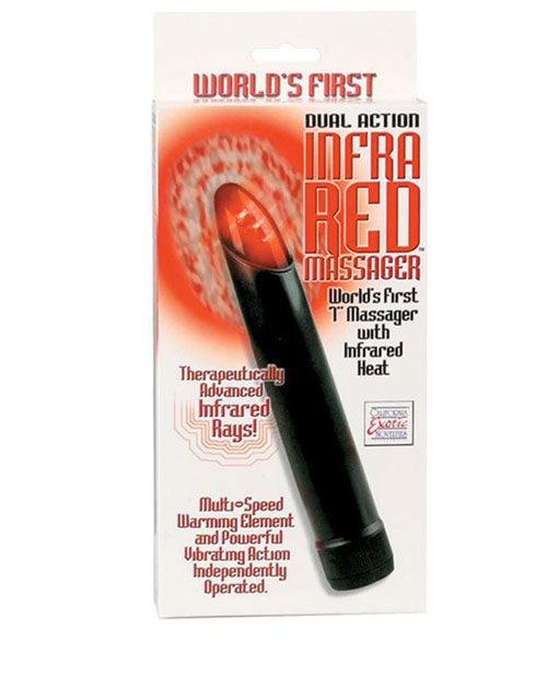 Dual Action Infra Red Massager - Multi Speed Black - SEXYEONE