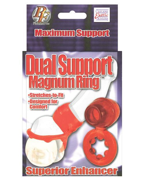 product image, Dual Support Magnum Ring - Red - SEXYEONE