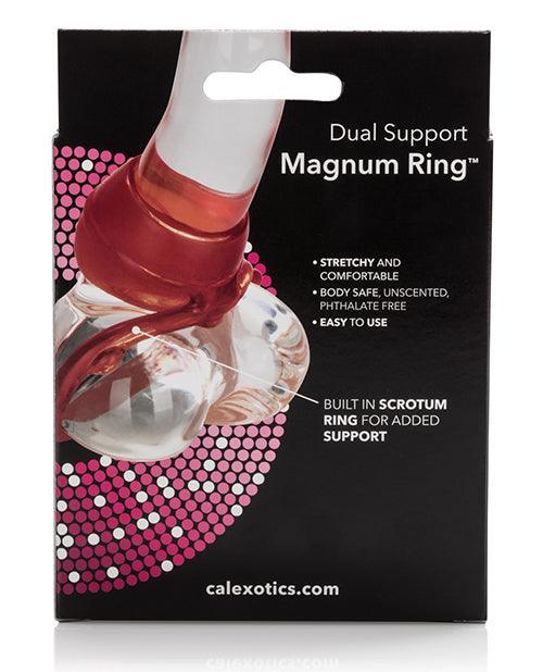 image of product,Dual Support Magnum Ring - Red - SEXYEONE