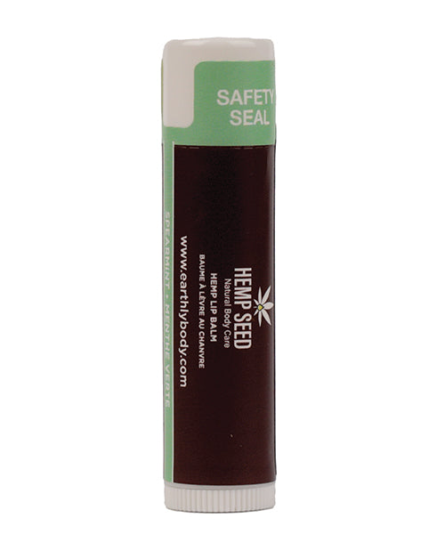 product image, Earthly Body Hemp Seed Lip Balm Stick - Spearmint - SEXYEONE