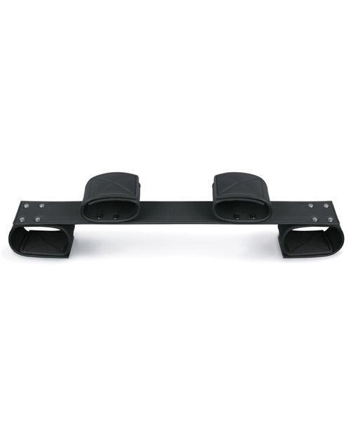 image of product,Easy Toys Wrist & Ankle Bondage Bar - Black - SEXYEONE