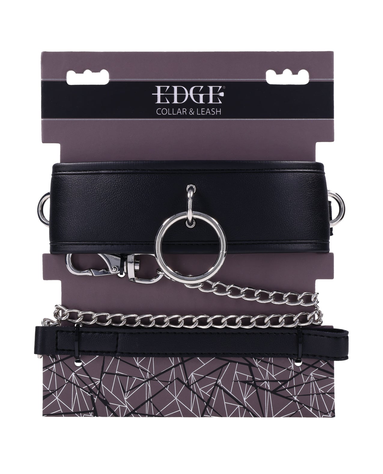 product image, Edge Collar & Leash - Black - SEXYEONE