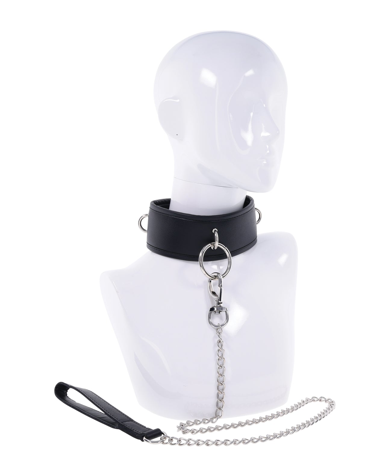 image of product,Edge Collar & Leash - Black - SEXYEONE