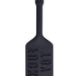 Edge FUCK TOY Silicone Paddle - Black - SEXYEONE