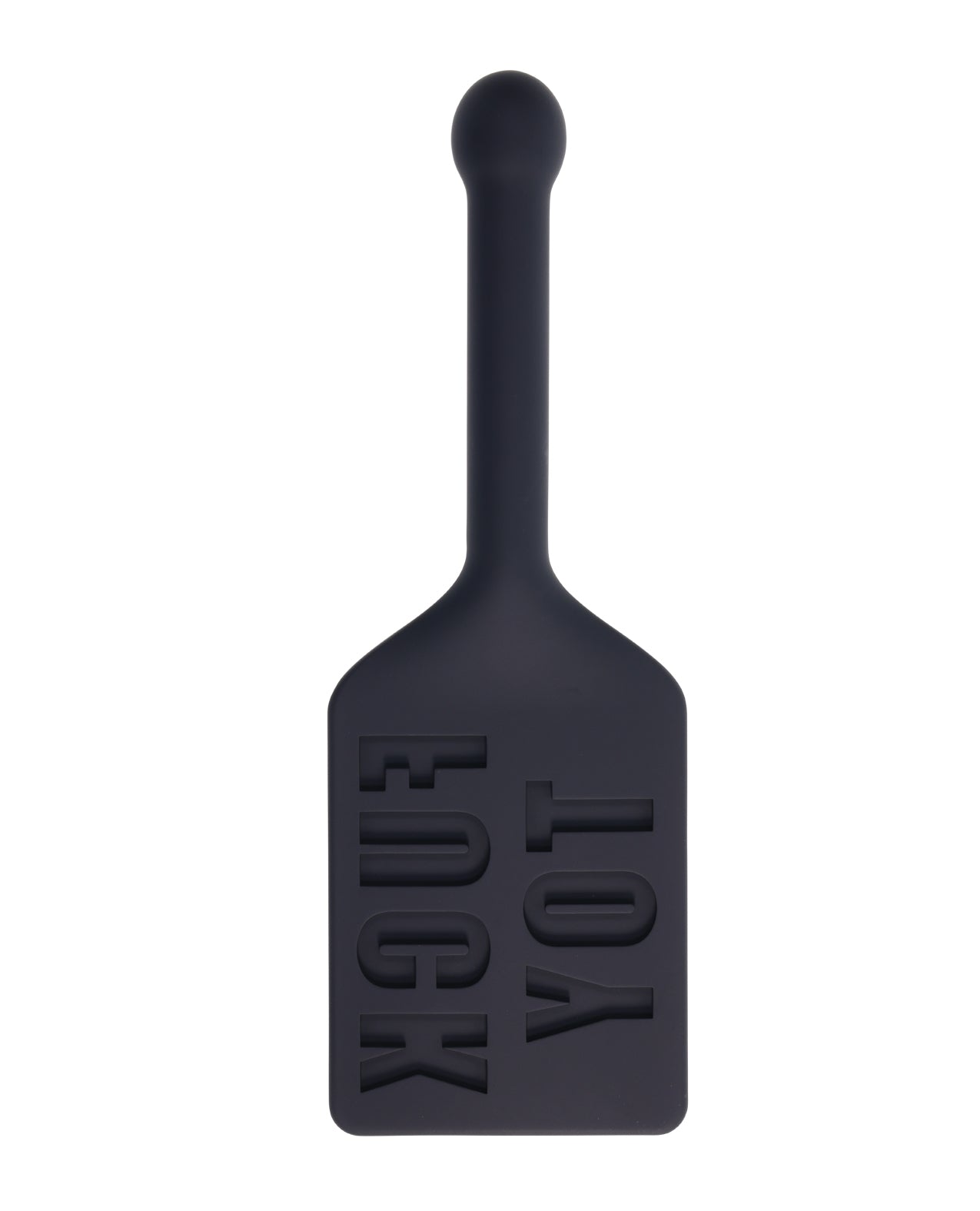 image of product,Edge FUCK TOY Silicone Paddle - Black - SEXYEONE