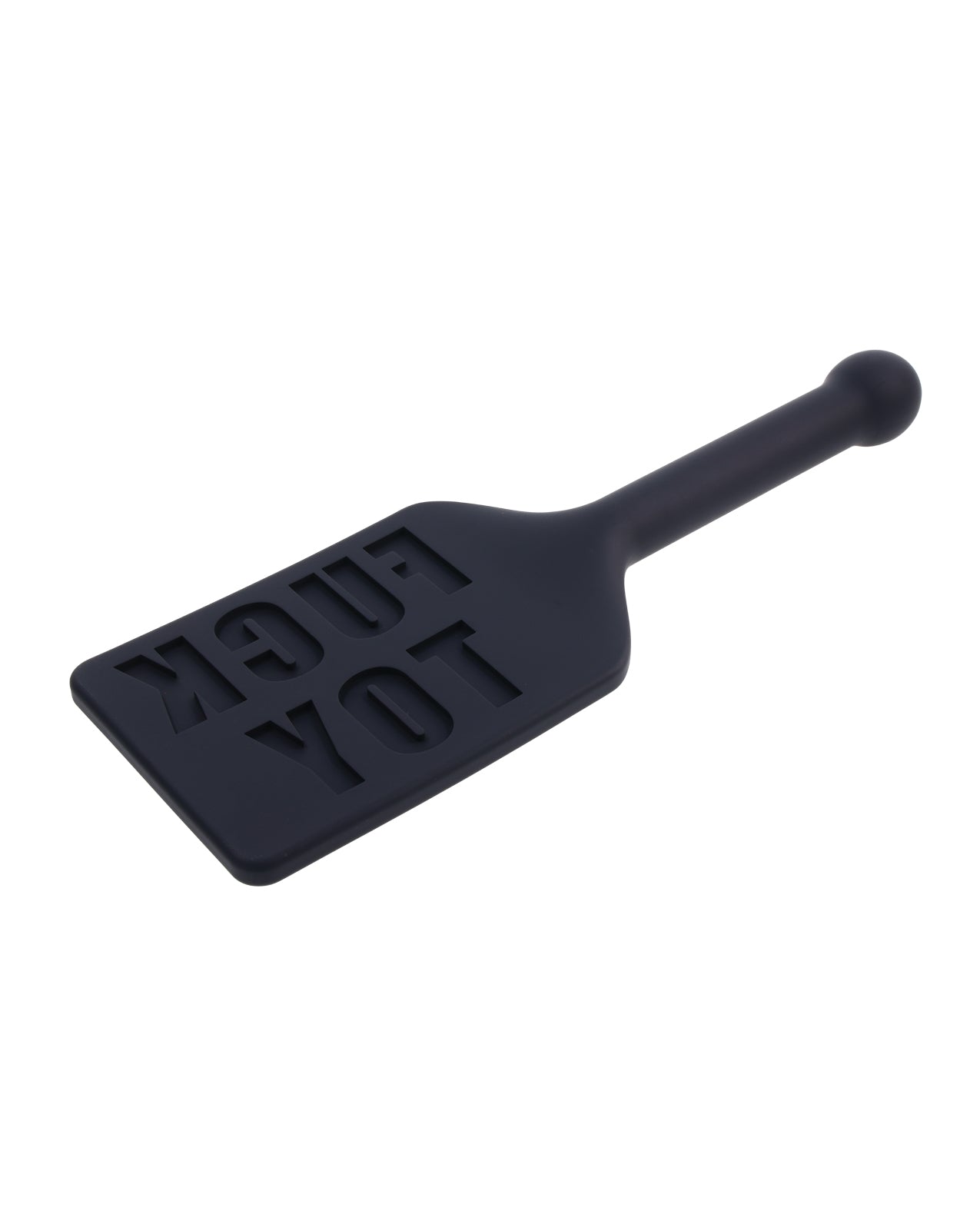 image of product,Edge FUCK TOY Silicone Paddle - Black - SEXYEONE