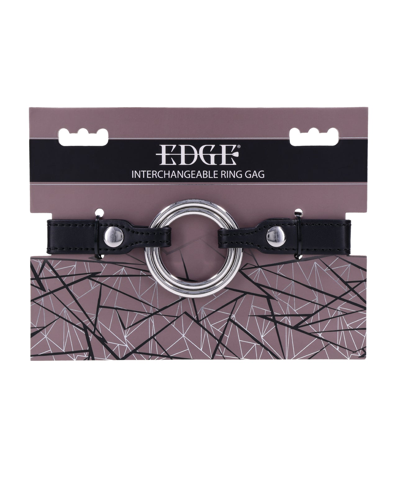 product image, Edge Interchangeable Ring Gag - Black - SEXYEONE