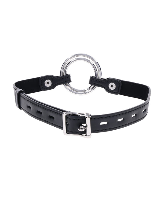 product image,Edge Interchangeable Ring Gag - Black - SEXYEONE