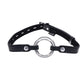 Edge Interchangeable Ring Gag - Black - SEXYEONE