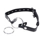 Edge Interchangeable Ring Gag - Black - SEXYEONE