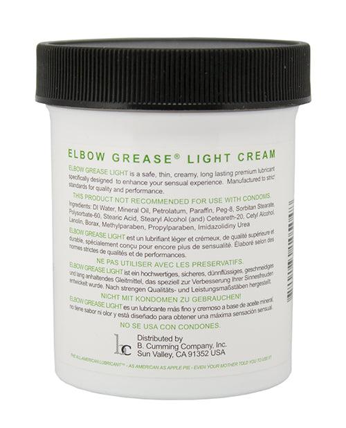 image of product,Elbow Grease Light Cream Jar - Oz - SEXYEONE