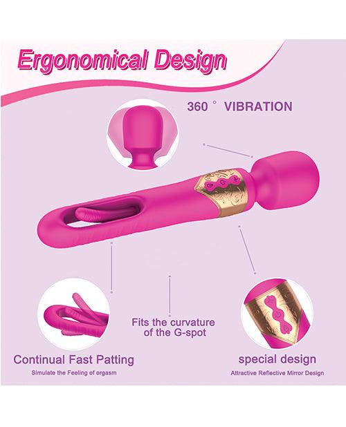 image of product,Ellie Flicking Wand - Hot Pink - SEXYEONE