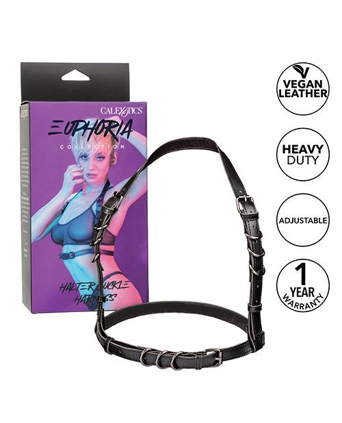 image of product,Euphoria Collection Halter Buckle Harness - SEXYEONE