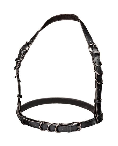 image of product,Euphoria Collection Plus Size Halter Buckle Harness - SEXYEONE