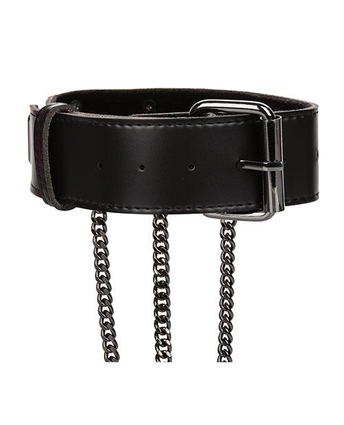 image of product,Euphoria Collection Plus Size Multi Chain Collar Harness - SEXYEONE