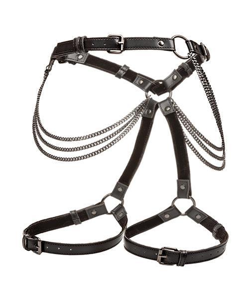 image of product,Euphoria Collection Plus Size Multi Chain Thigh Harness - SEXYEONE