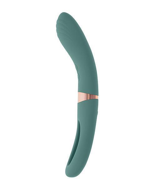 Evolved Chick Flick G-Spot Vibrator - Teal - SEXYEONE