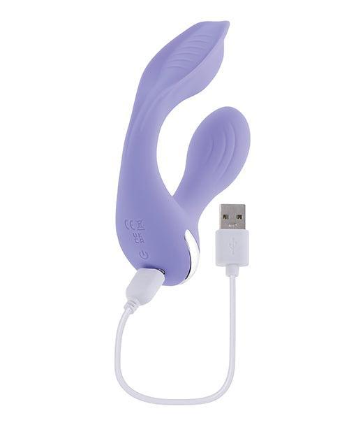 image of product,Evolved Every Way Play Remote Controlled Rabbit Vibrator - Lilac - SEXYEONE