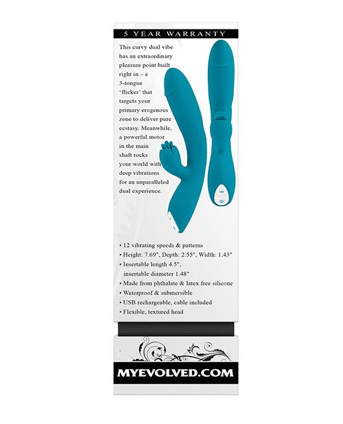 image of product,Evolved Fierce Flicker - Teal - SEXYEONE