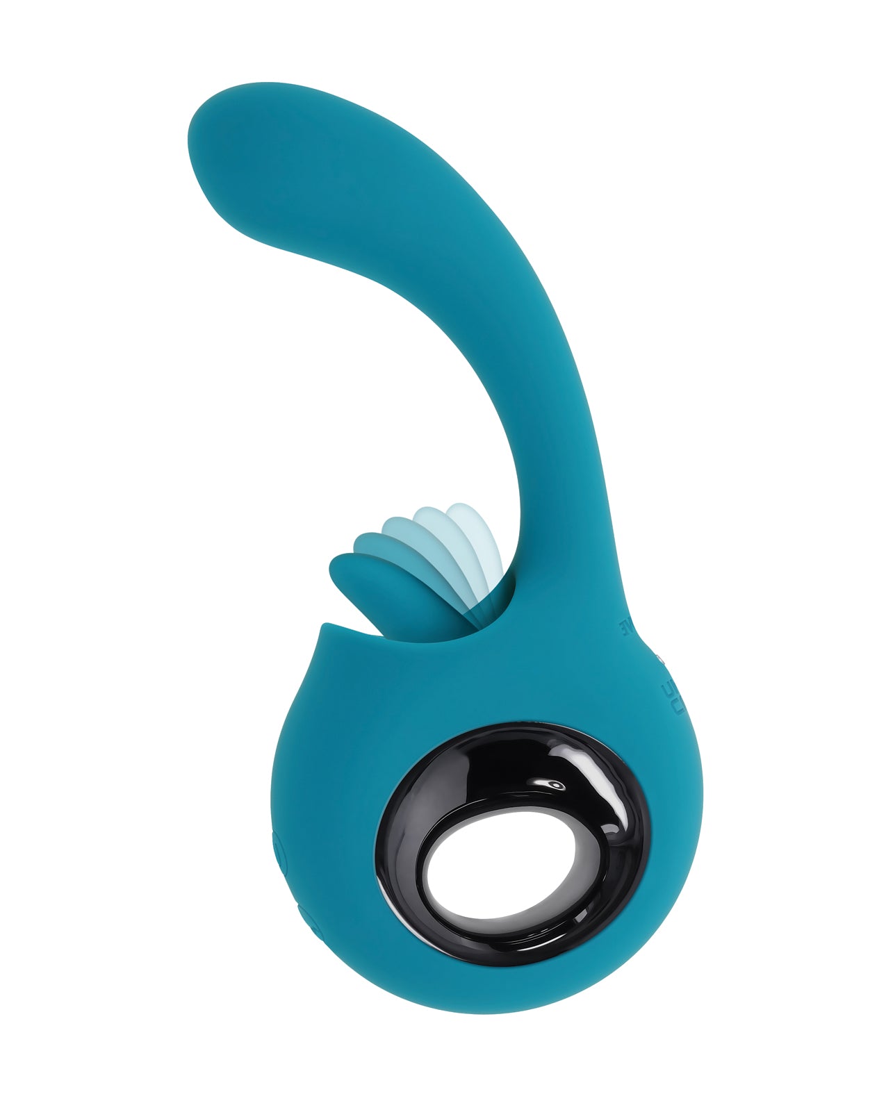 image of product,Evolved How Many Licks G-Spot Vibrator - Teal - SEXYEONE