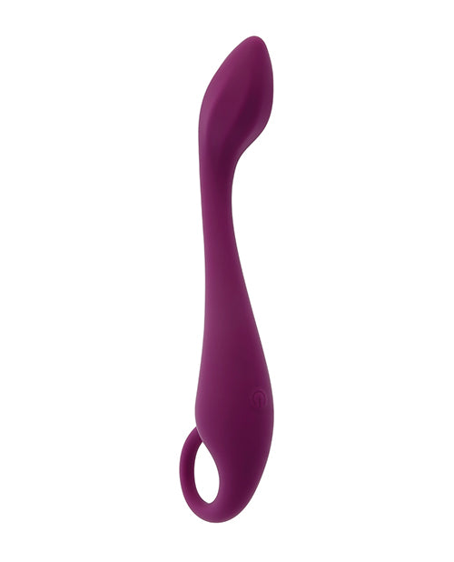 image of product,Evolved Lochness G G-Spot Vibe - Burgundy - SEXYEONE