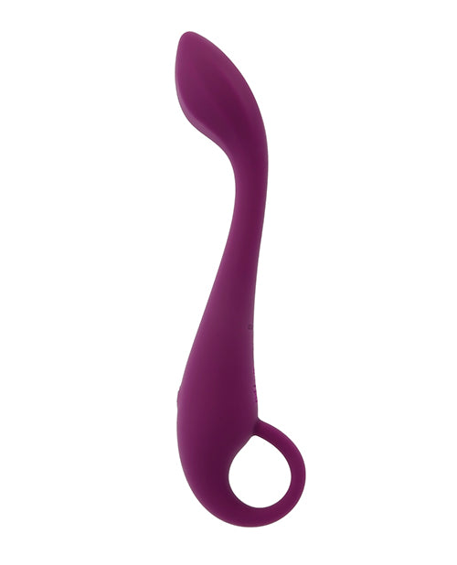 image of product,Evolved Lochness G G-Spot Vibe - Burgundy - SEXYEONE