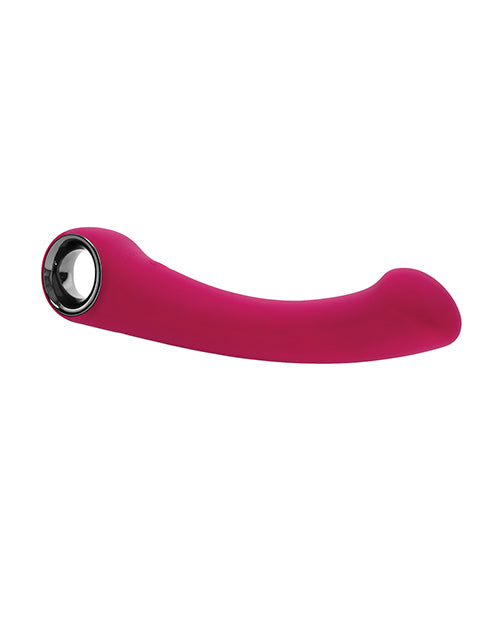 image of product,Evolved Pleasure Curve G-Spot Vibrator - Burgundy - SEXYEONE