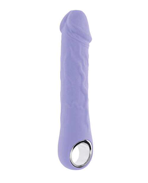 image of product,Evolved Purple Fantasy Realistic Vibrator - Purple - SEXYEONE