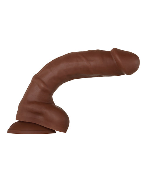 image of product,Evolved Real Supple Silicone Poseable Dark 8.25” - SEXYEONE