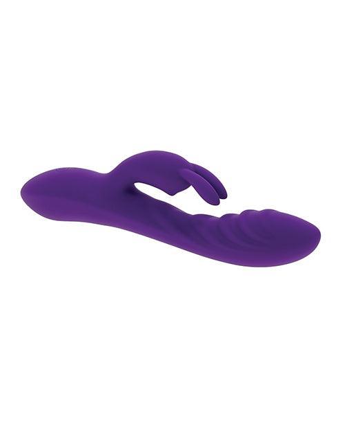 image of product,Evolved Wavy Rabbit Vibrator - Purple - SEXYEONE