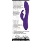 Evolved Wavy Rabbit Vibrator - Purple - SEXYEONE